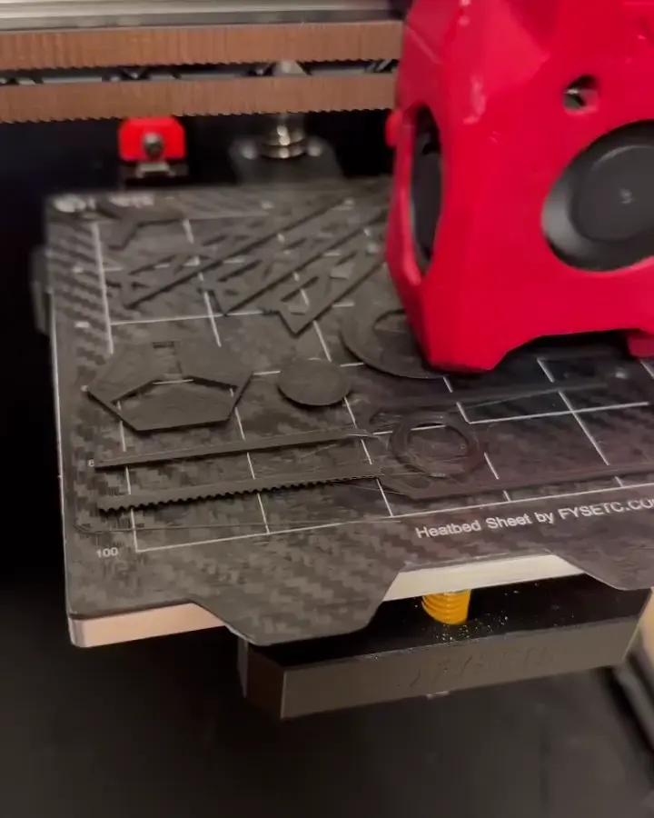 3D printer in action